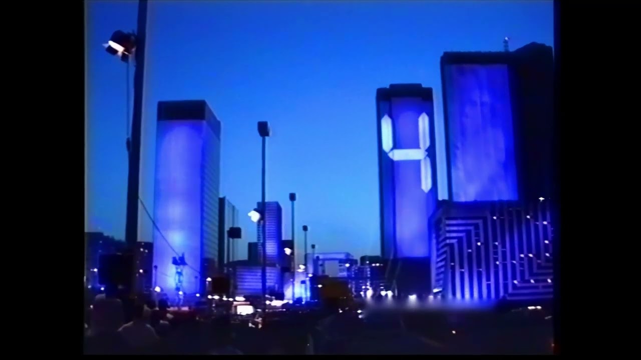 Jean Michel Jarre - Paris La Défense – Une Ville En Concert 1990 (New Version, Video8 Restored)