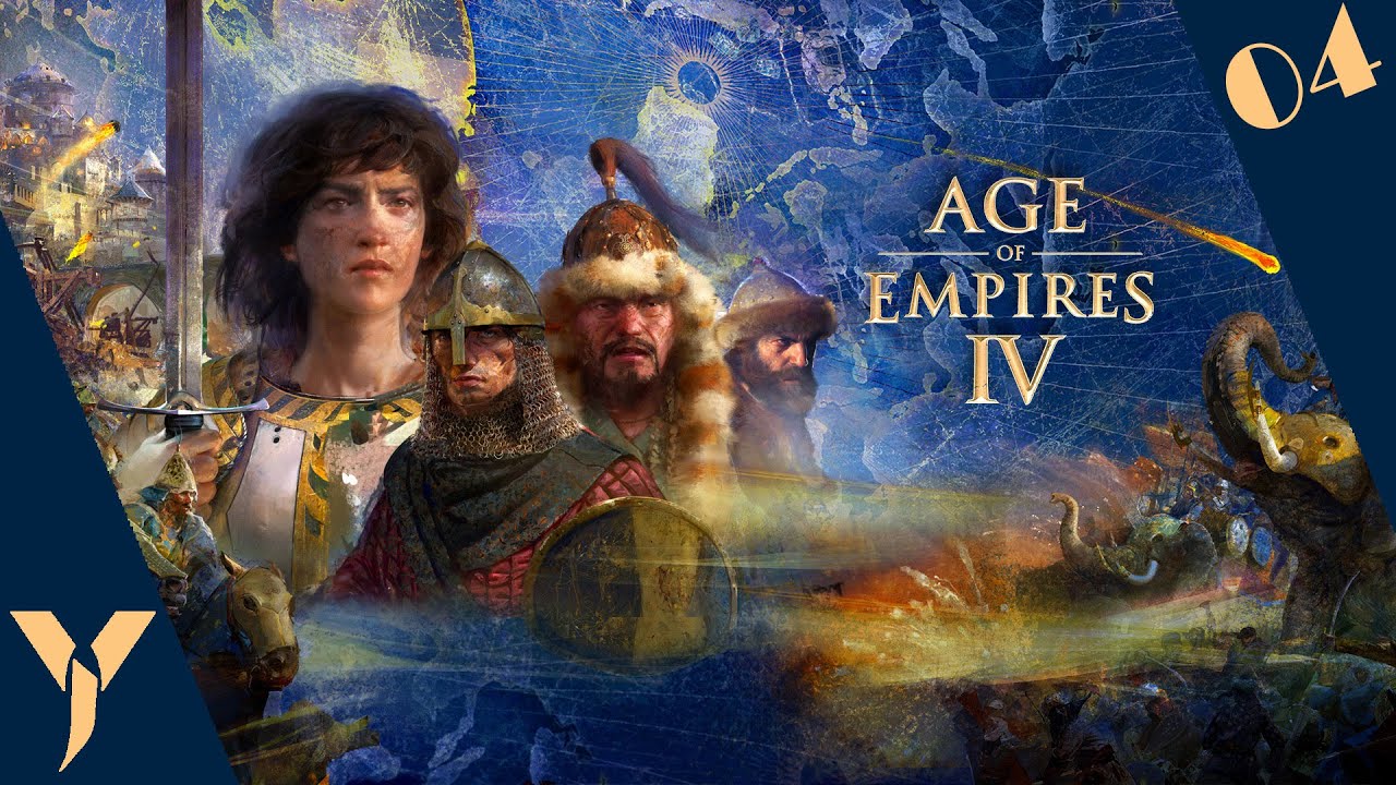 Age of Empires 4 Gameplay en Español - Campaña La guerra de los 100 años - Parte 4 - Sin comentarios
