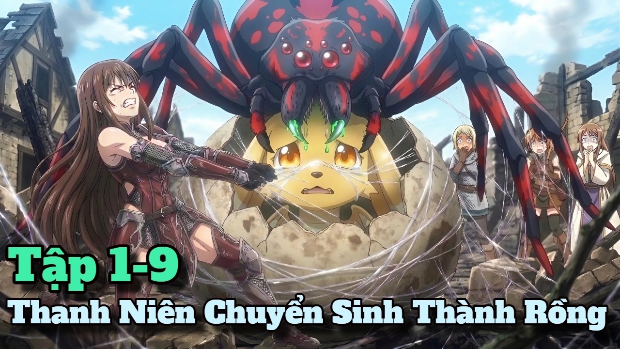 Phế Vật Hoá Thành Rồng Thần Nhờ Cày Level Tập 1-9  | Tóm Tắt Anime