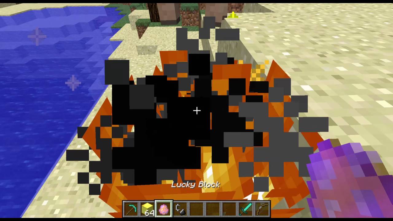oss 2 Minecraft command block lucky block (lars)