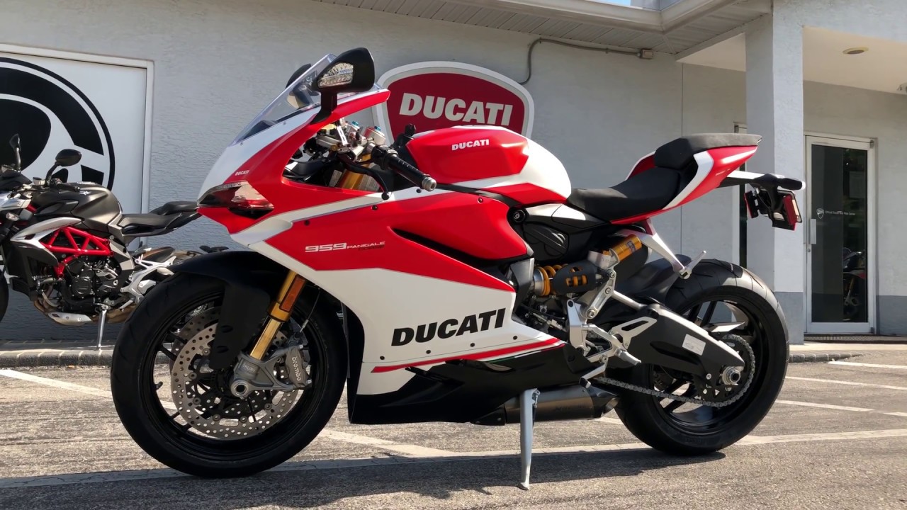 2018 Ducati 959 Panigale Corse Walkaround at Euro Cycles of Tampa Bay Florida