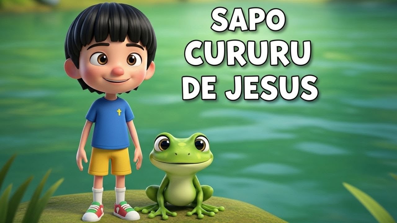 Sapo Cururu Cristão 🐸🎶 | Música Infantil Cristã com Benjamim | Louvor para Crianças