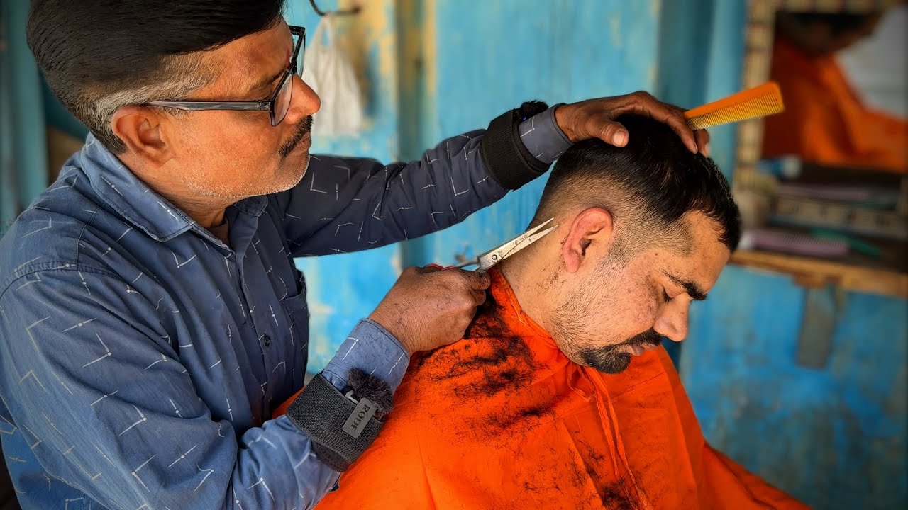 Relaxing Barber Haircut That Puts You to Sleep 😌✂️ |Most Satisfying Haircut You’ll Ever Watch 🤯| 