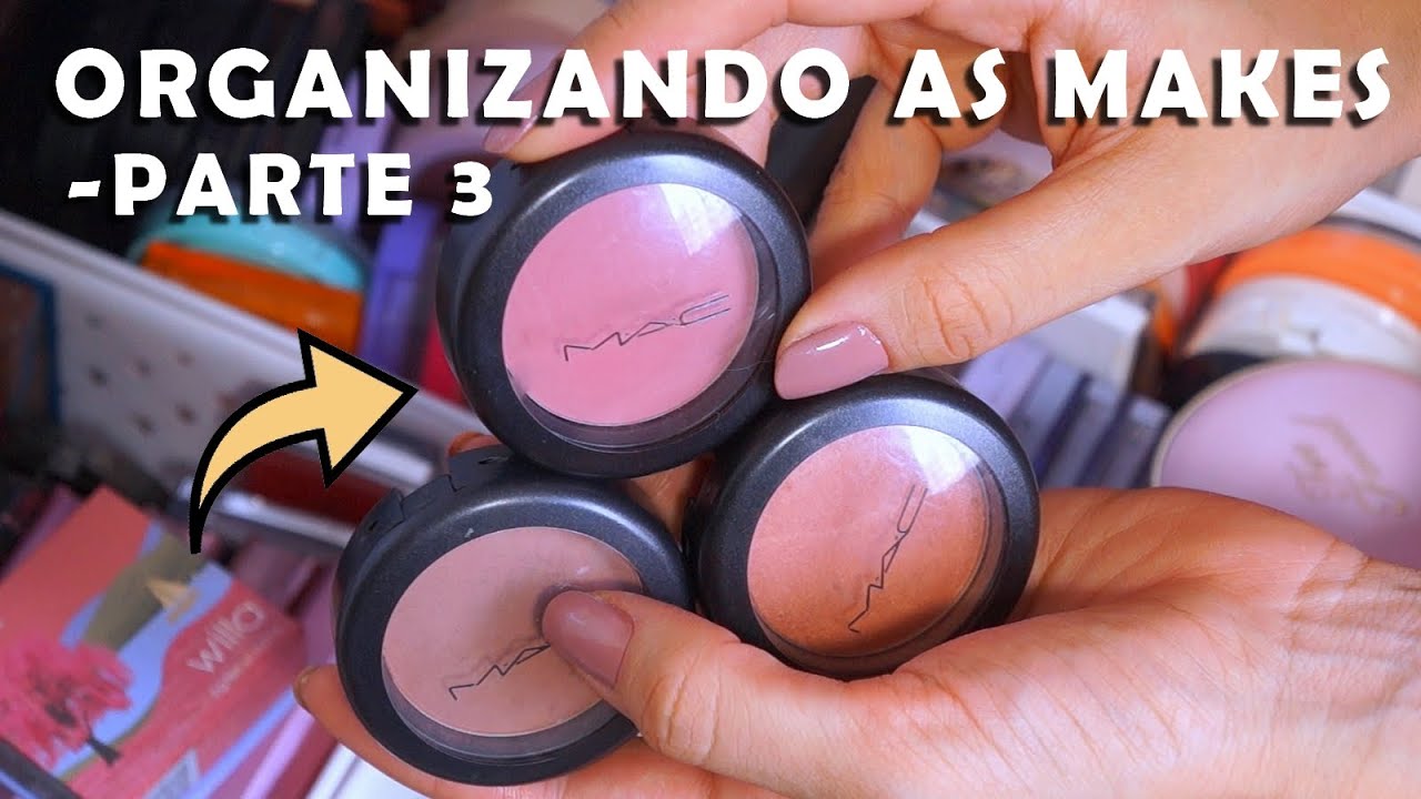 PARTE 3: GAVETA DE BLUSH EM PÓ, CONTORNO e BRONZER COMPACTO + PÓ FACIAL