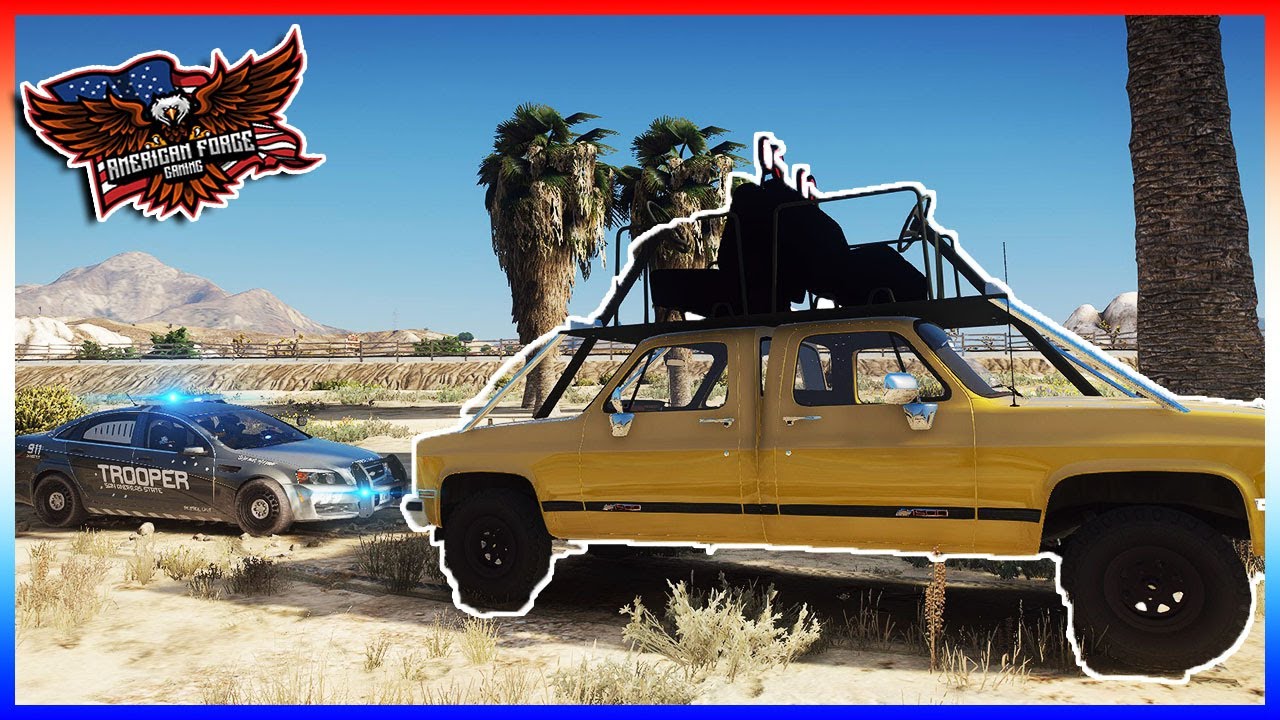 REDNECK PICKUP MASTER PIECE THAT COPS HATED! - GTA5 RP  - AFG