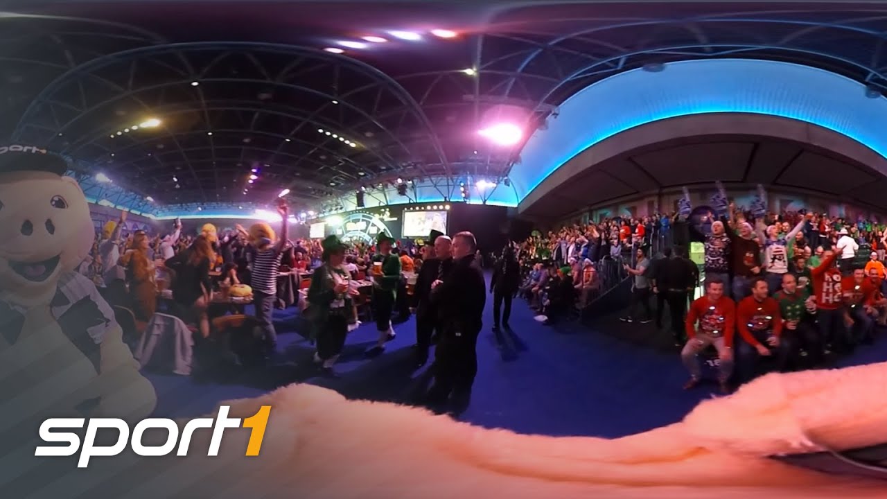 360 Grad Kamera | Darts-WM: Rundgang im Ally Pally
