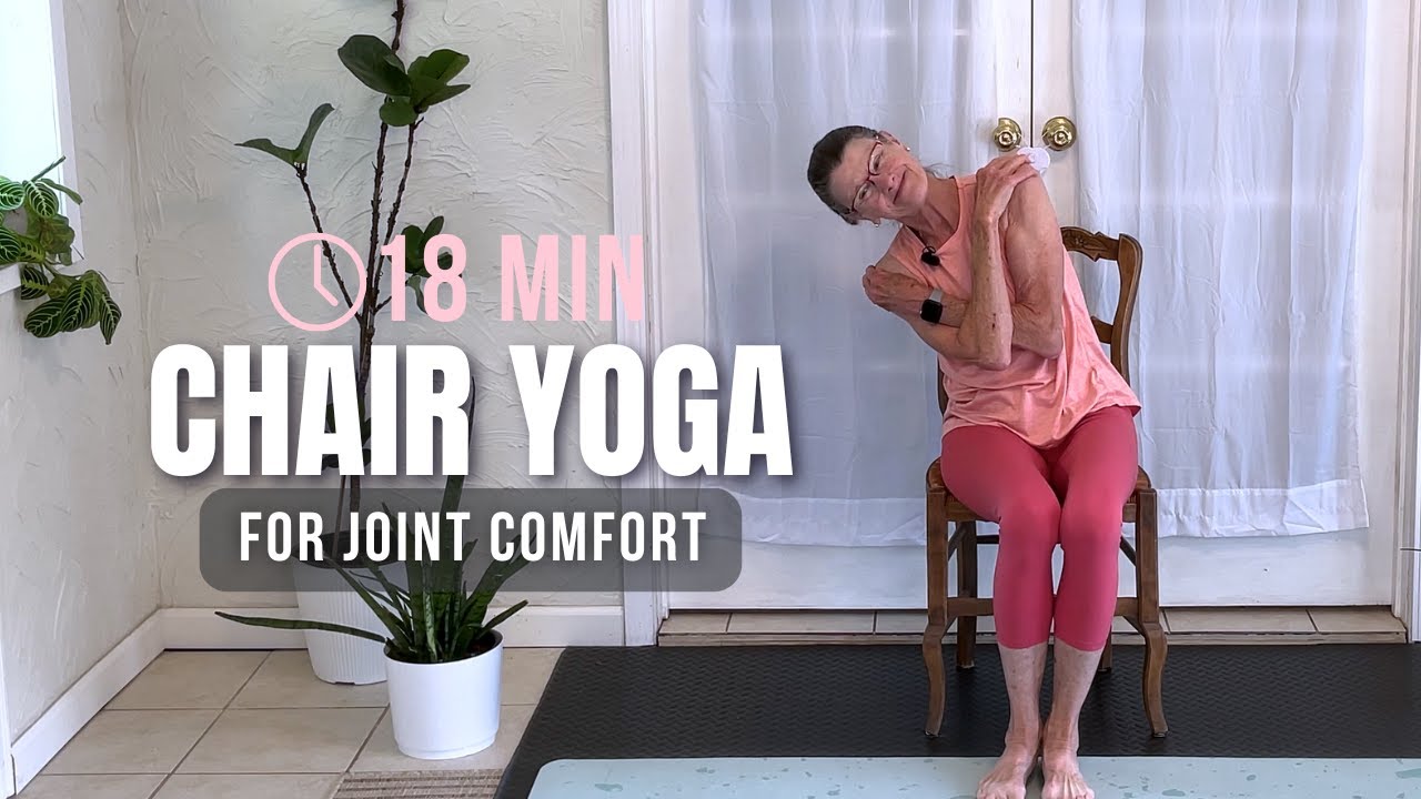 SENIOR Chair Yoga to Move Better [Improve Joints]