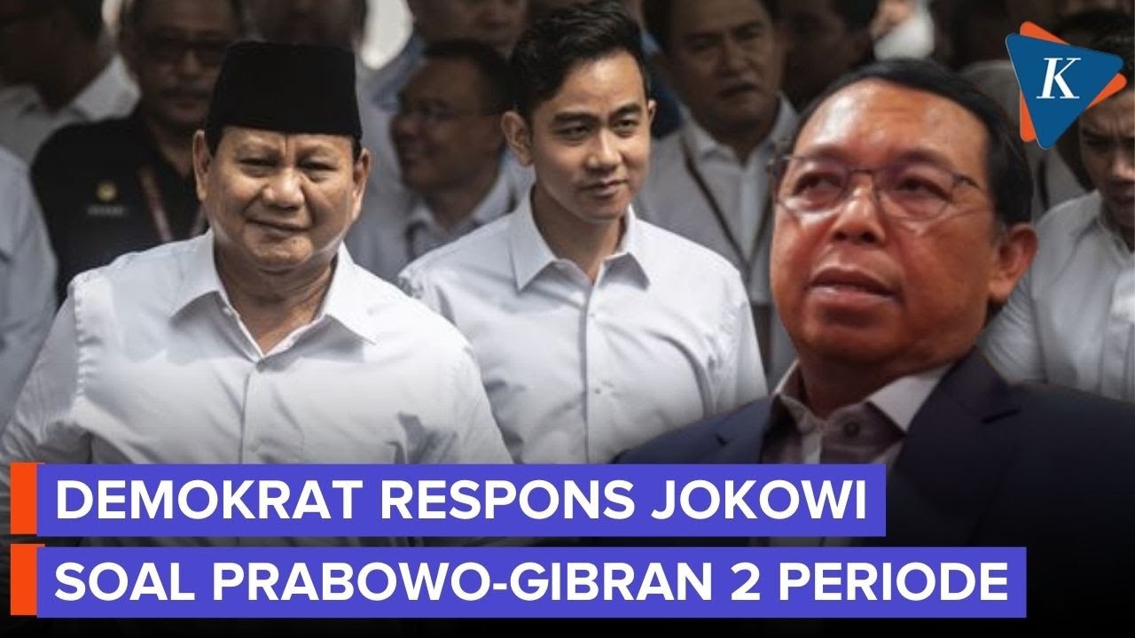 Jokowi Dukung Prabowo-Gibran 2 Periode, Demokrat: Kami Fokus Bantu Presiden