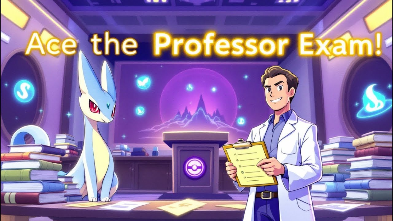 The Secret to Passing Your Pokémon Professor Exam in 2024 🎓