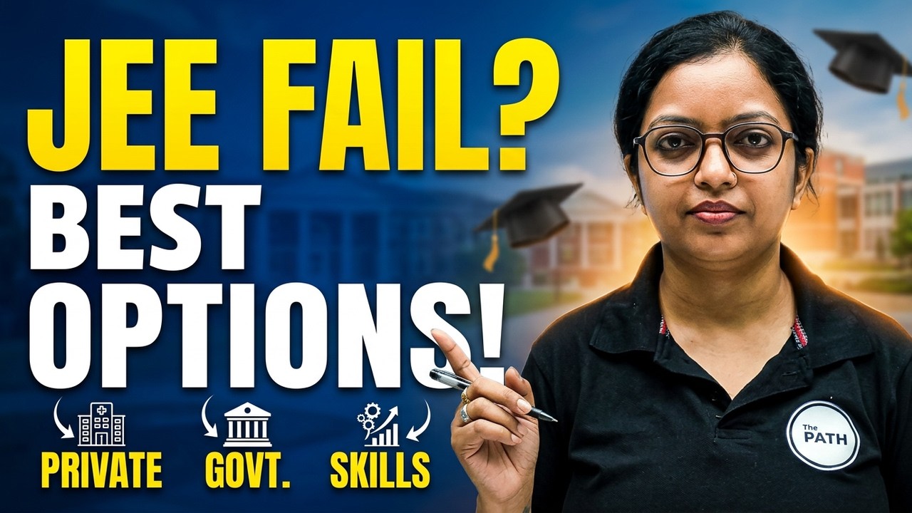 TOP BACKUP OPTIONS AFTER BAD JEE RESULT!