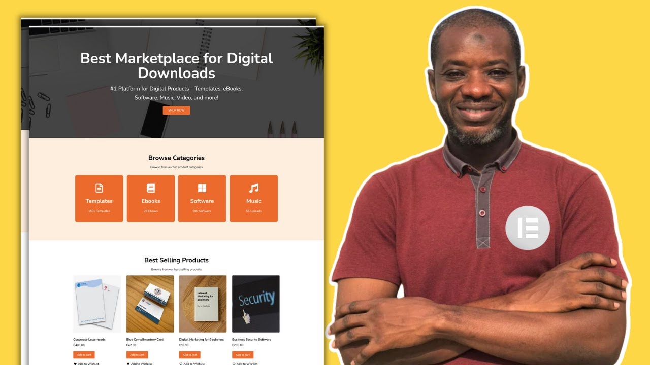 How to Create a Home Page for an eCommerce Store with Elementor