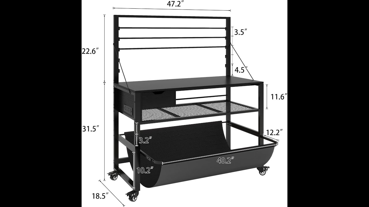 Natwind Wide Format Printer Stand Review: Organize Your Printing Workspace!
