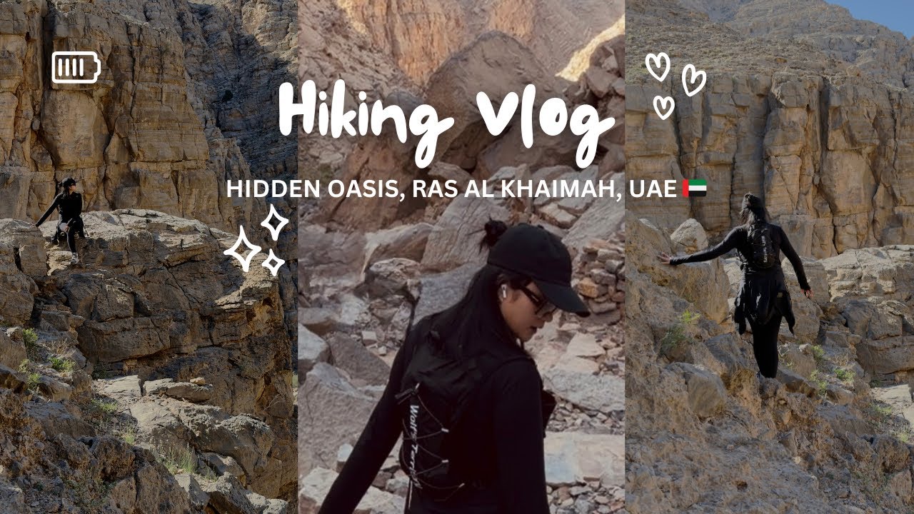 HIDDEN OASIS TRAIL RAS AL KHAIMAH | RAW VIDEO
