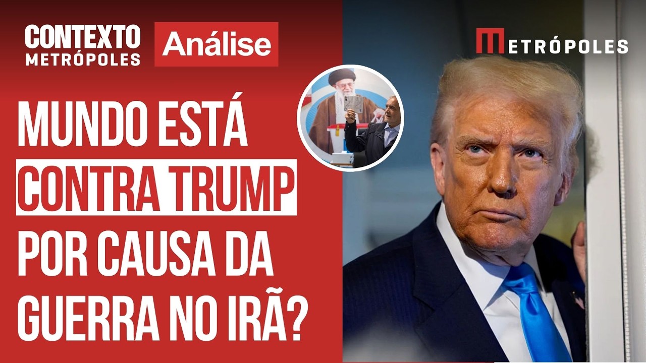 Trump isolado? Guerra no Irã e crise no Estreito de Ormuz expõe tensão global e risco ao petróleo