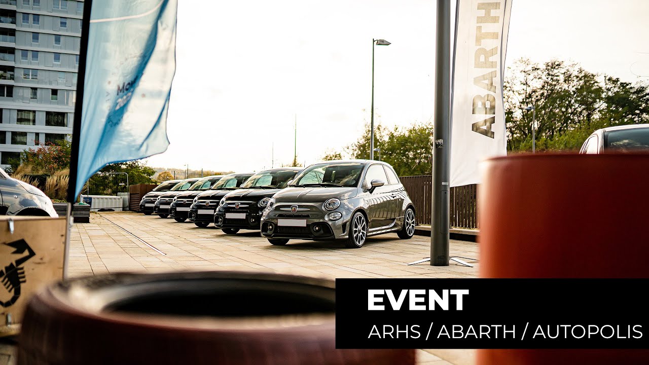 ARHS re&ccedil;oit les Abarth 595 de chez Autopolis luxembourg