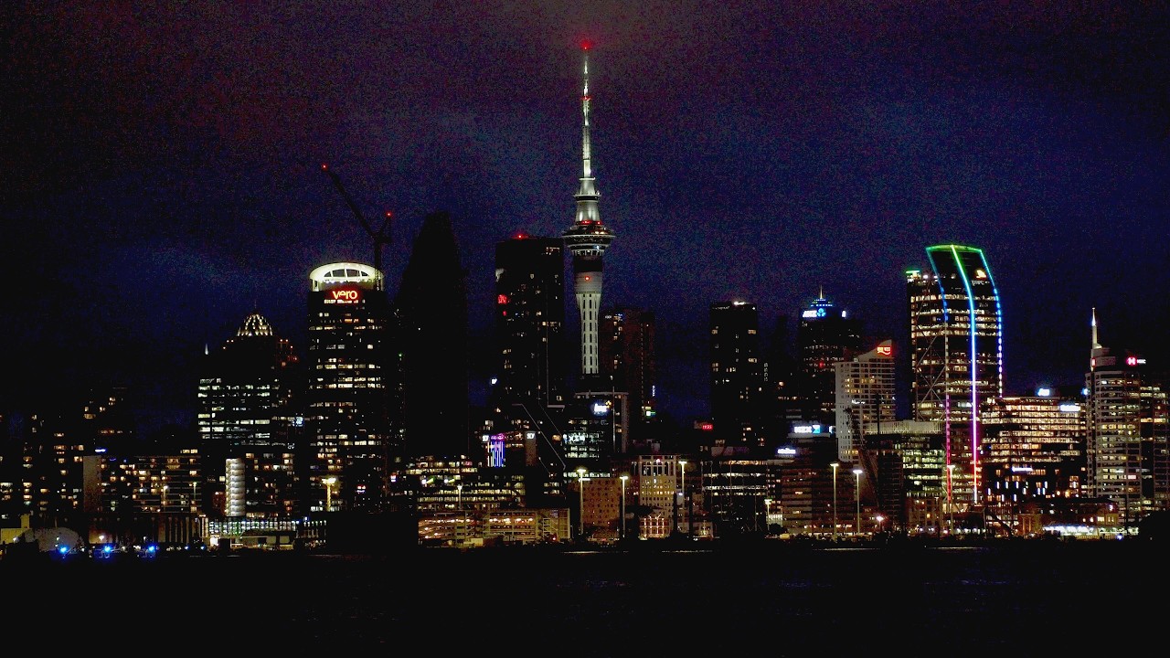 Auckland Sky Tower 4K