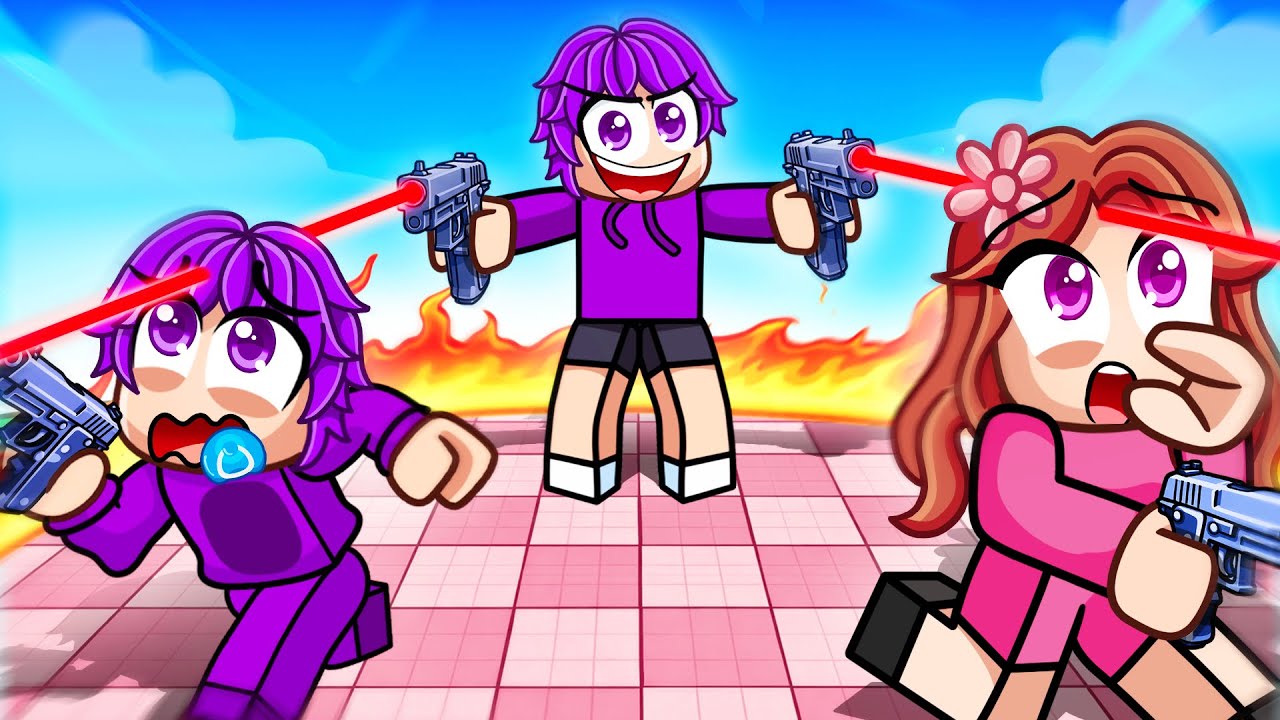 Потратить 100 000 долларов на читерство в игре Roblox Blind Shot...