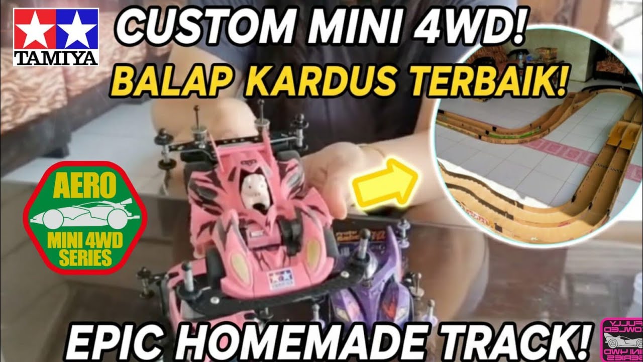 Seru gaes‼️ test run Tamiya BABY PINK "PIG RACER"  