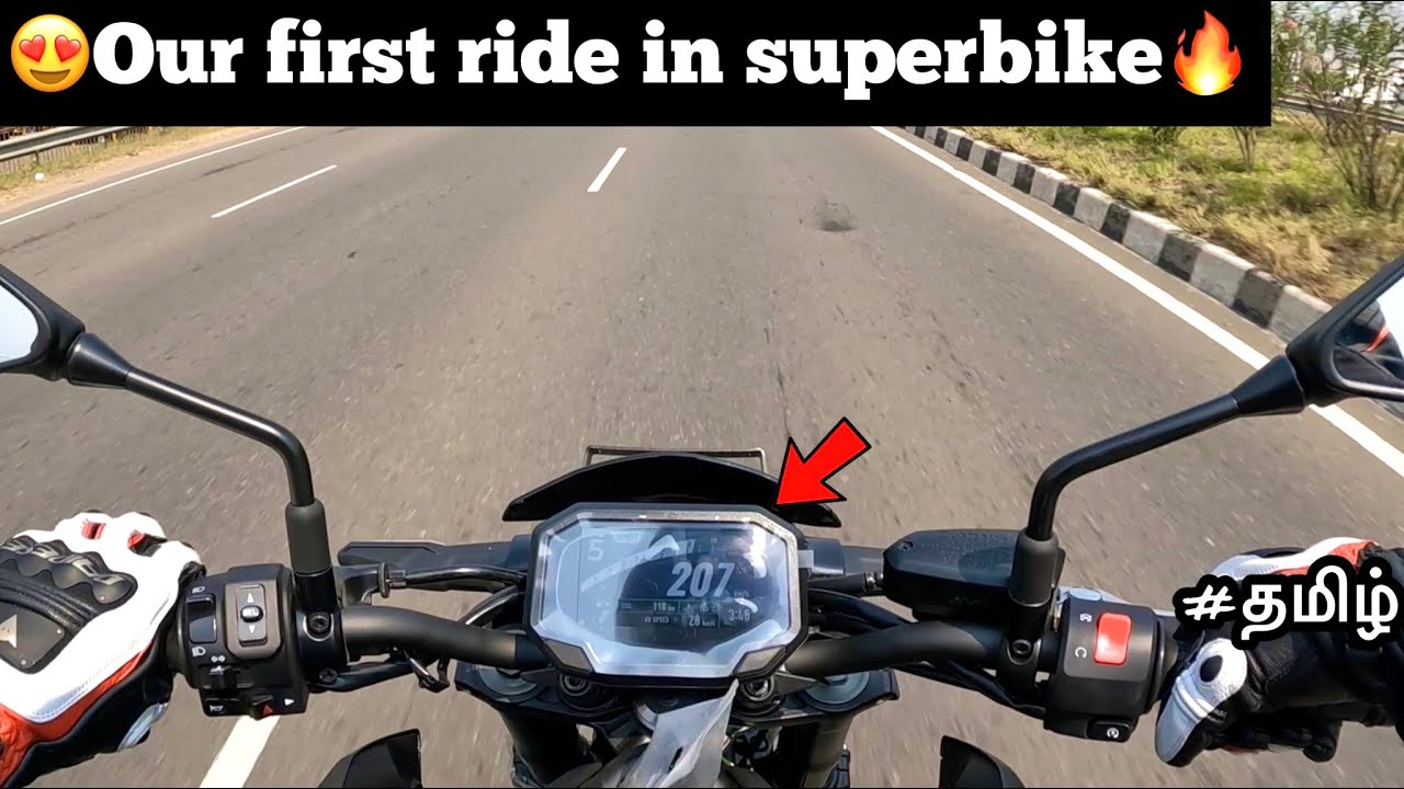 😍Our first ride in superbike🔥| TTF | top speed 😂| tamil | ninja | Kawasaki | z900 |