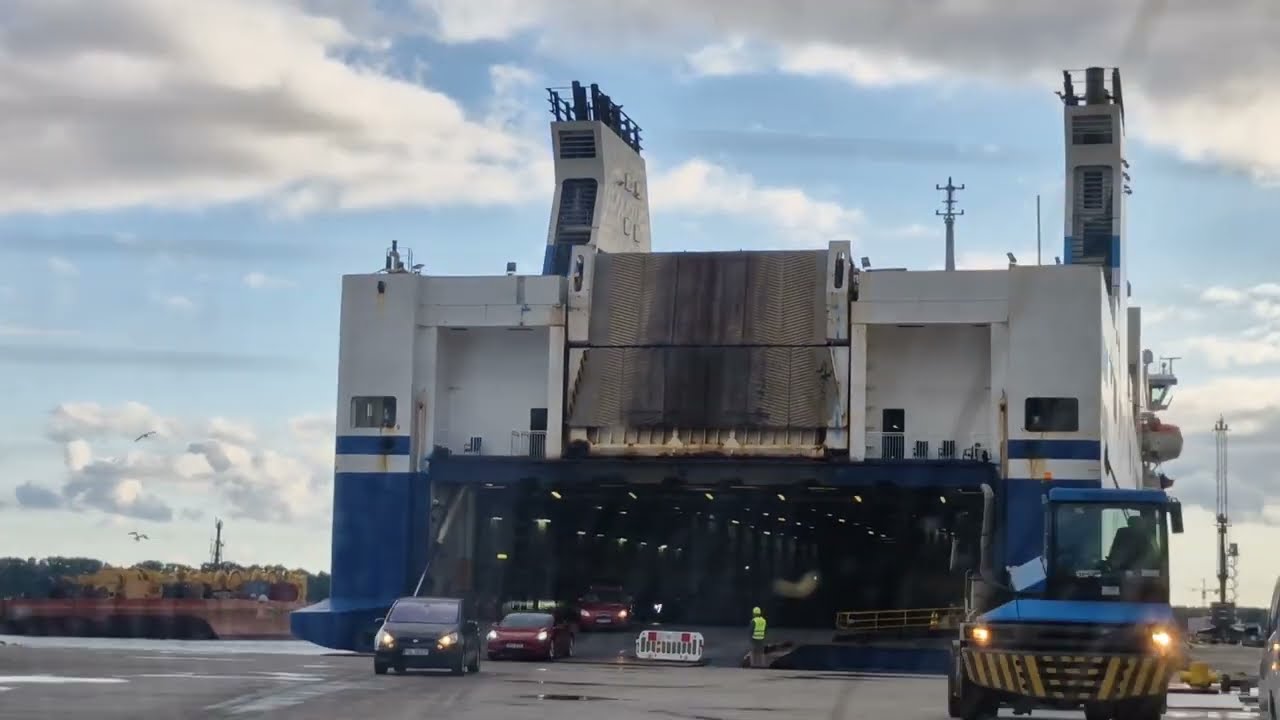 Ferry voyage from Malmö to Swinoujscie, Sweden to Poland