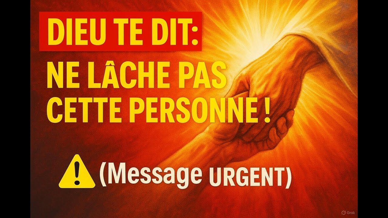 💫 ÉLU(E) : Dieu te prévient FORTEMENT – N’abandonne JAMAIS cette personne !
