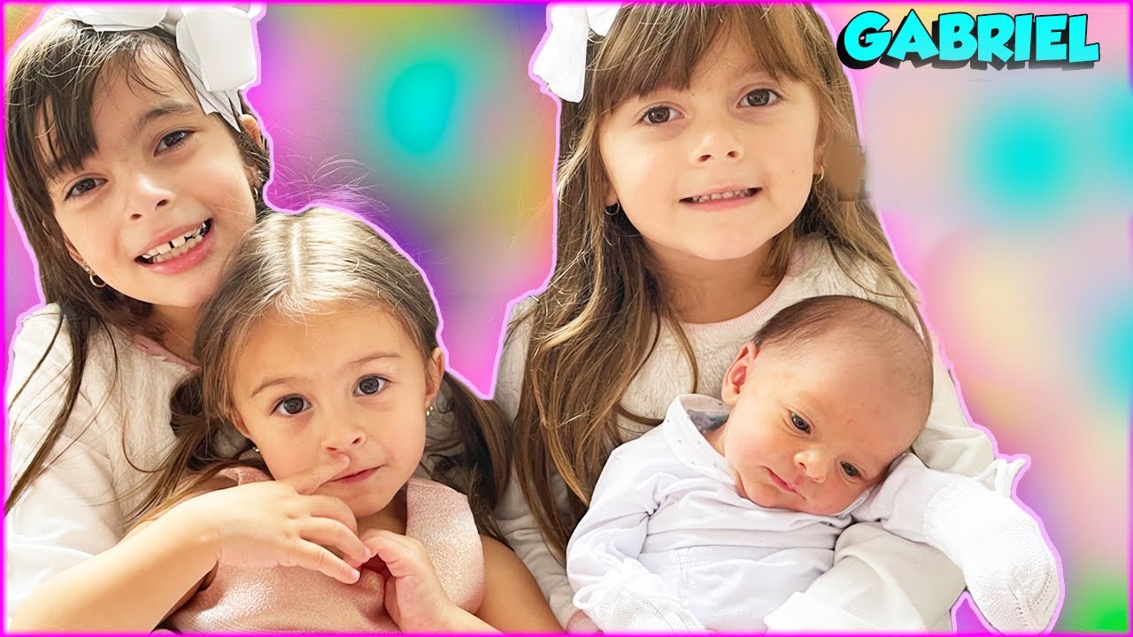 O REENCONTRO COM O BEBÊ GABRIEL 👶 JÉSSICA GODAR, LAURINHA E HELENA E MARIA ALICE