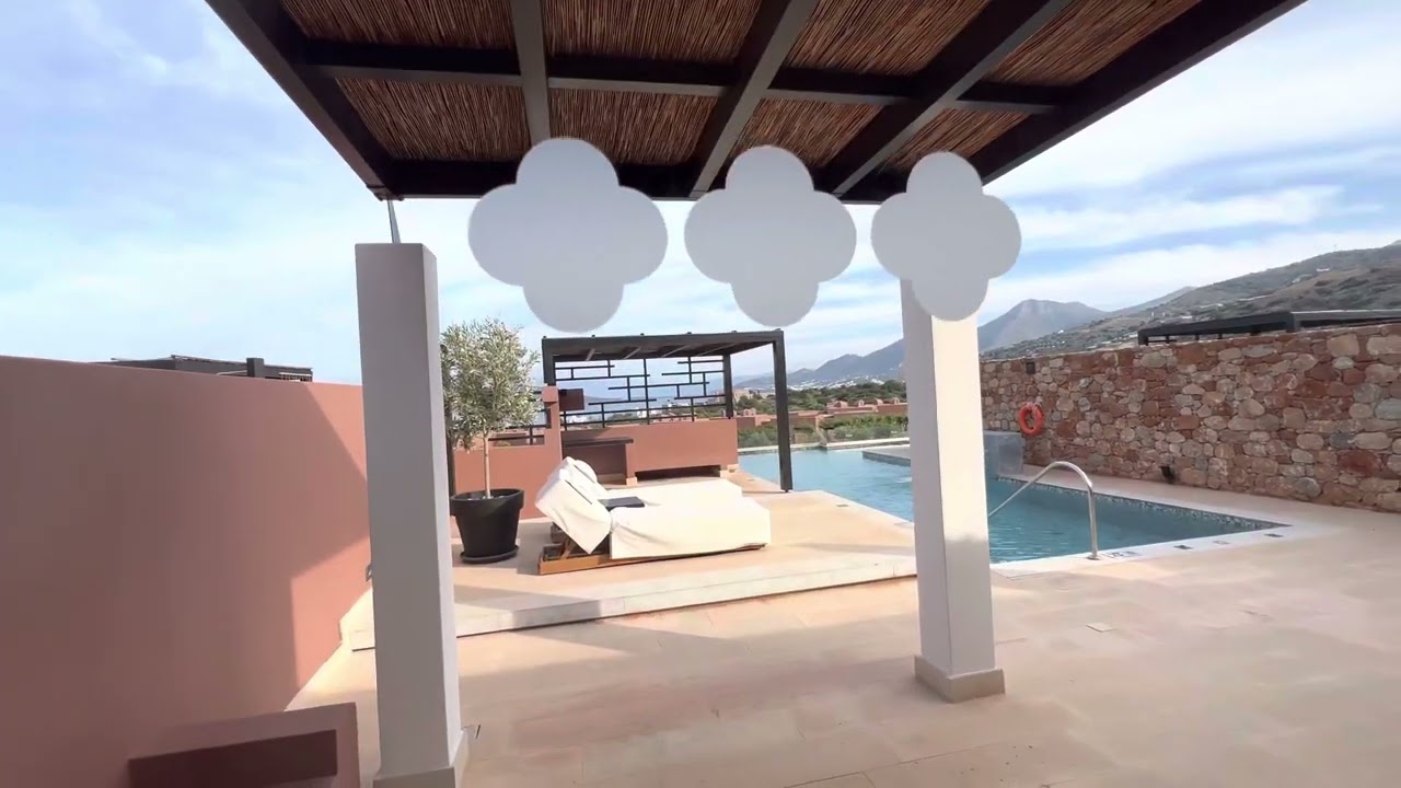 #Crete Domes of Elounda, Autograph Collection | Luxury Two Bedroom Residence sea view with pool.