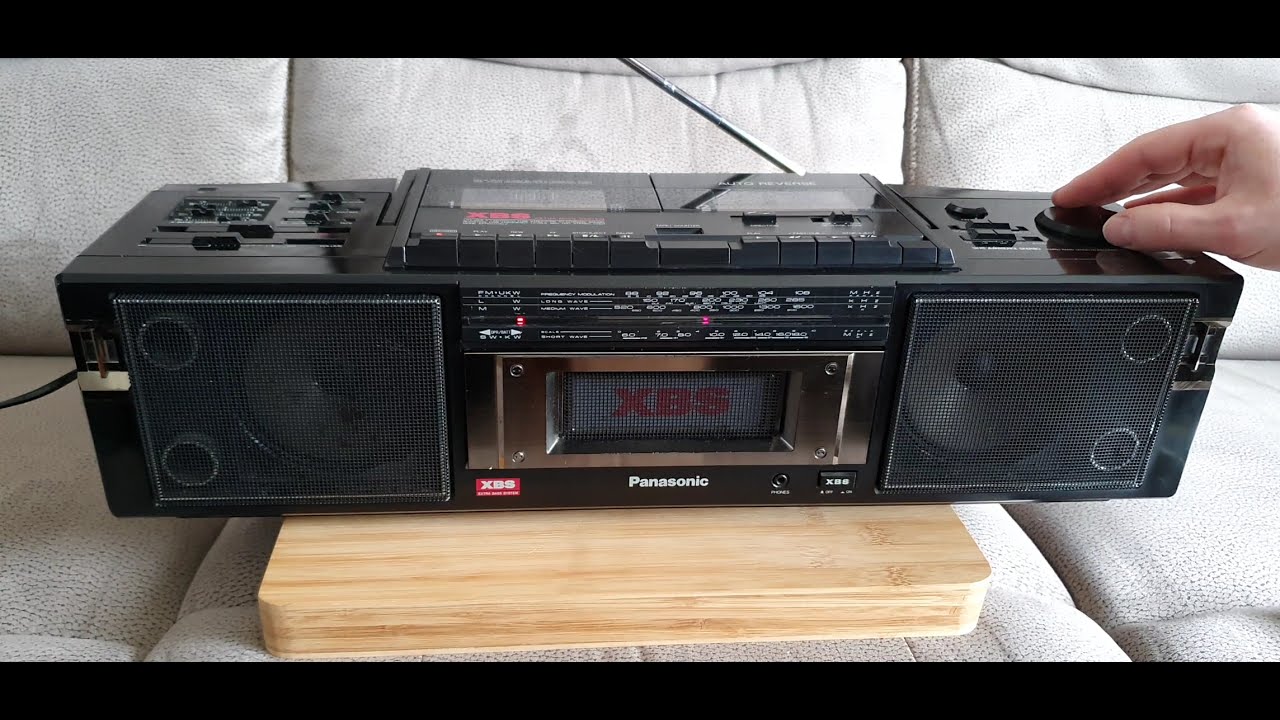 Radio Double cassette Panasonic RX-FW39L