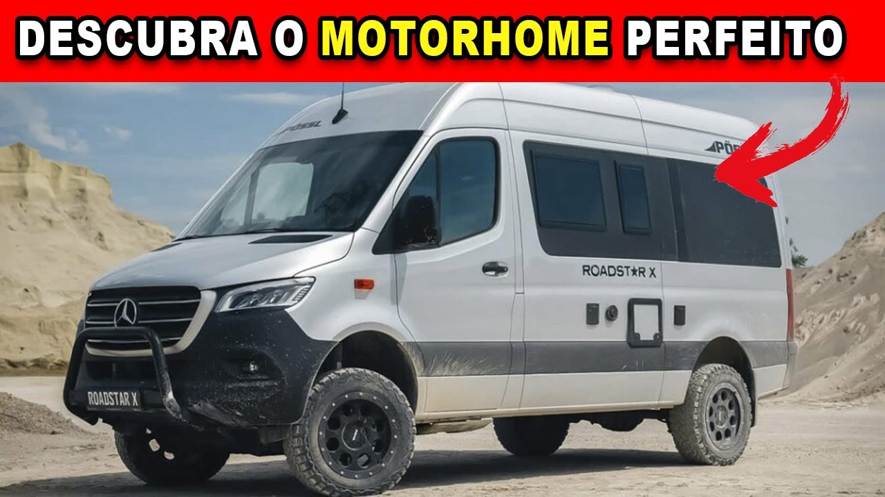 🚨POR QUE O PÖSSL ROADSTAR X É O MELHOR MOTORHOME PARA AVENTURA? DE FABRICA
