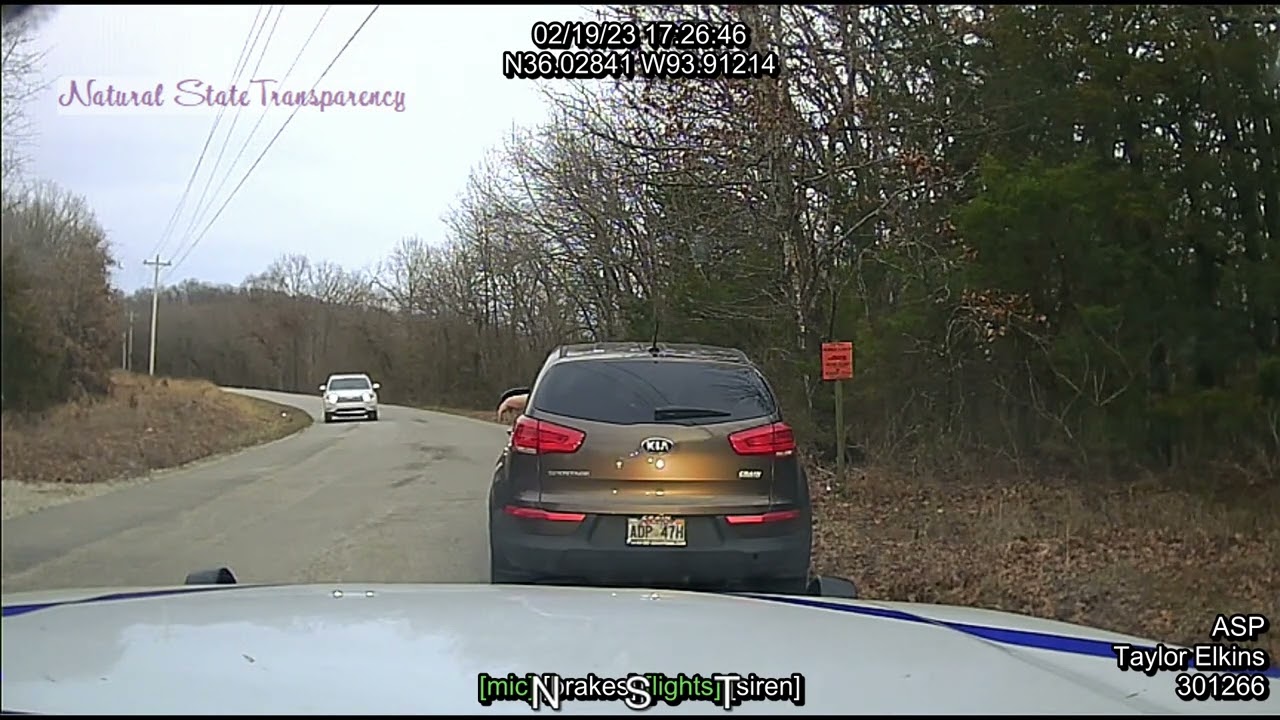 Traffic Stop Wesley Madison County Arkansas State Police Troop L, Traffic Series Ep. 197