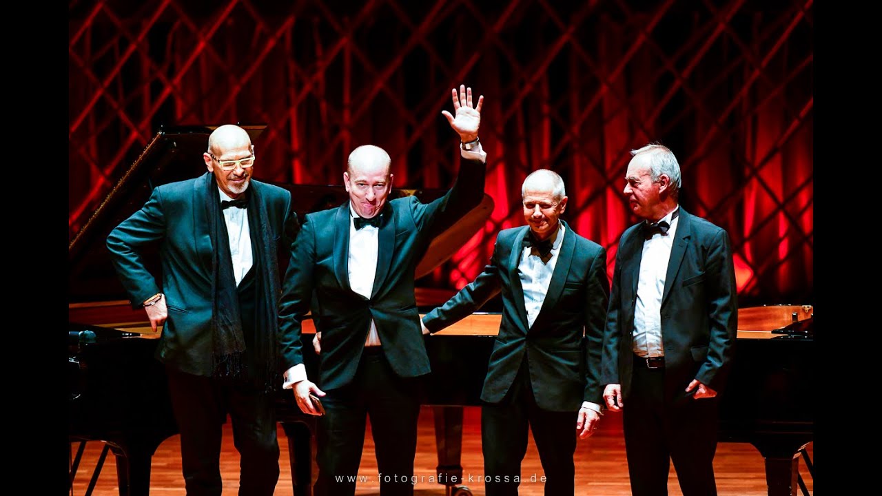 Chris Hopkins mit Louis Mazetier, Martin Litton und Dado Moroni im Aneliese Brost Musikforum Ruhr