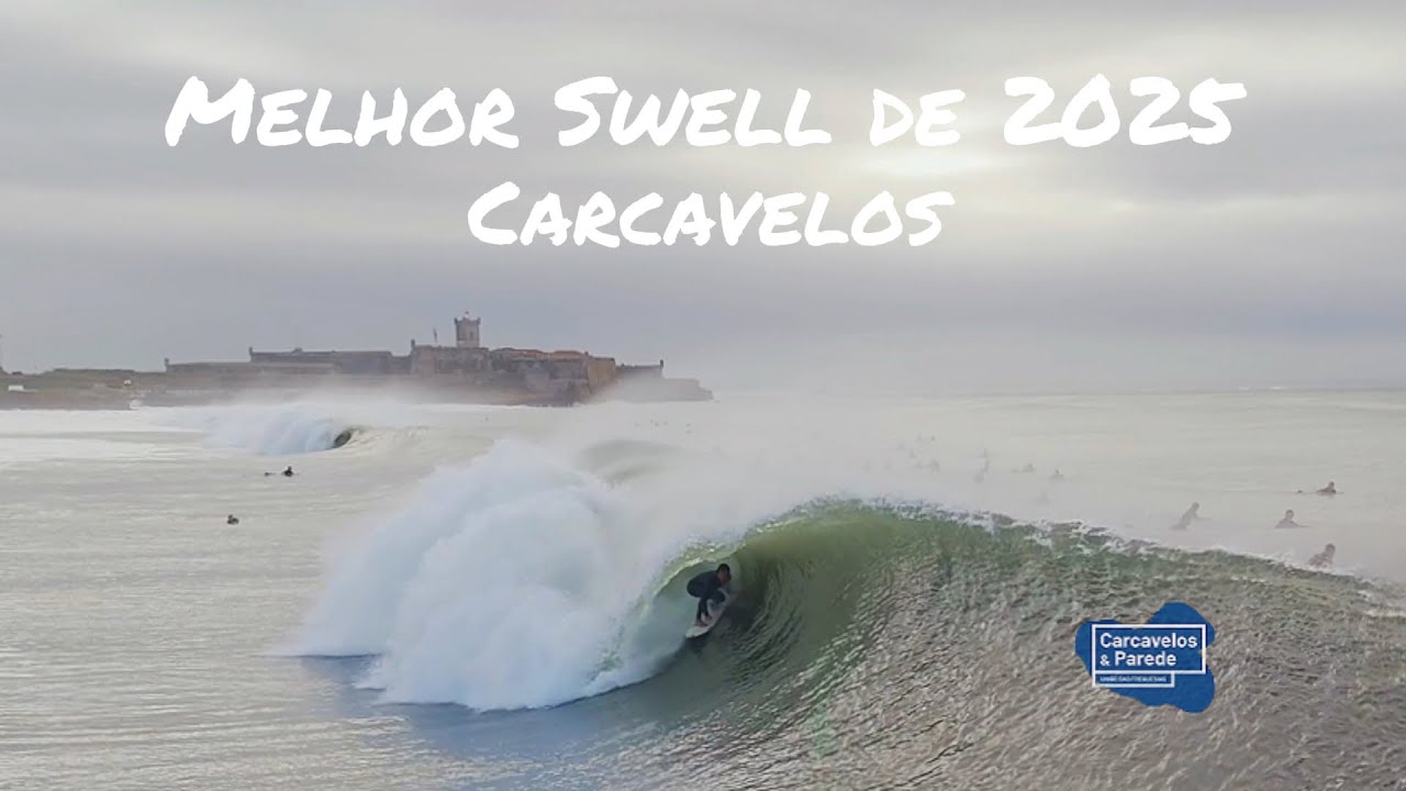O Melhor Swell de 2025 em Carcavelos