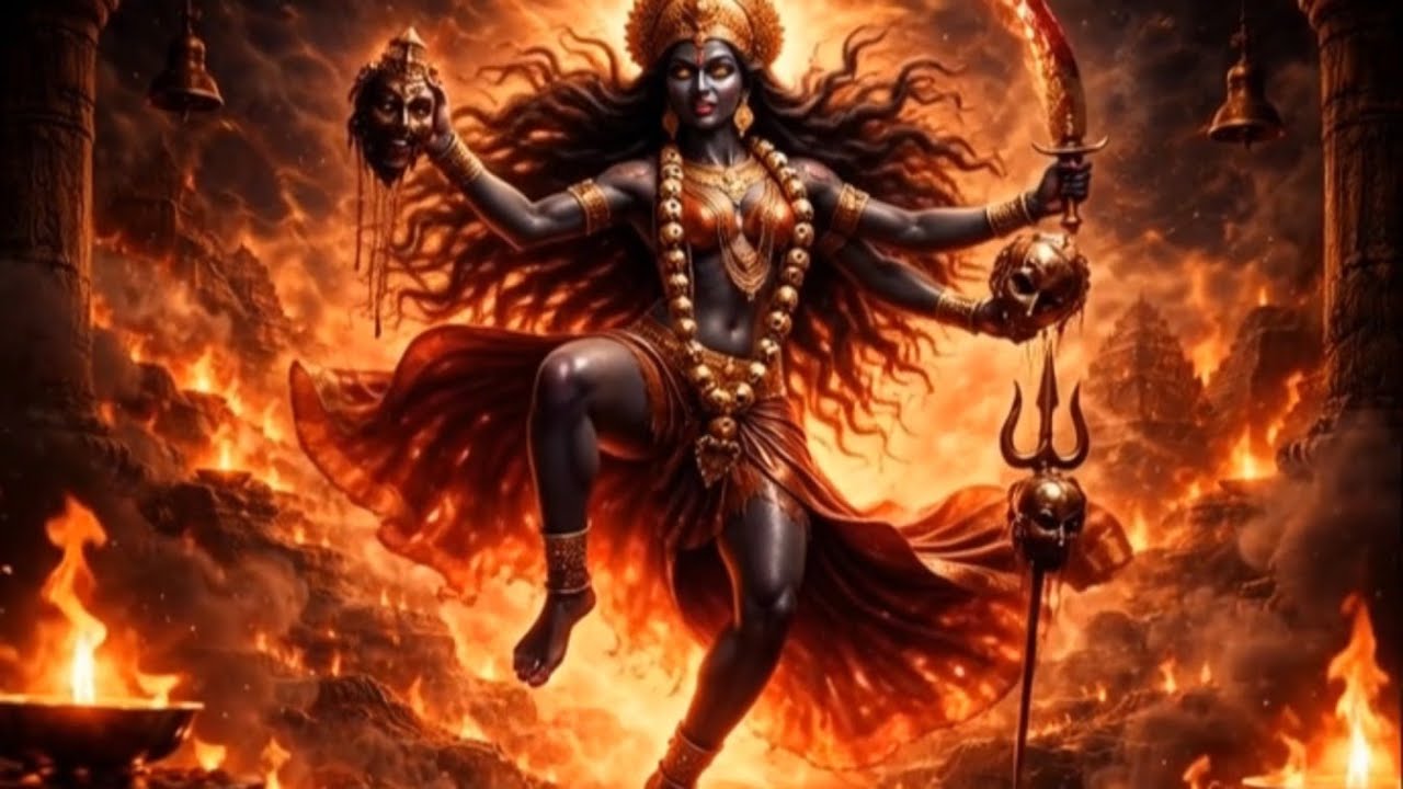 जय जय काली करुणा भवानी | Maa Kali Pracḍa Stotra | Mahakali Powerful Stuti | Swami Giriraj