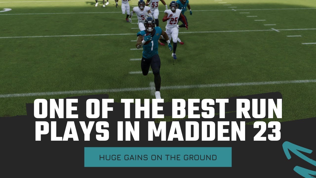 One Of The Best Running Plays In Madden 23