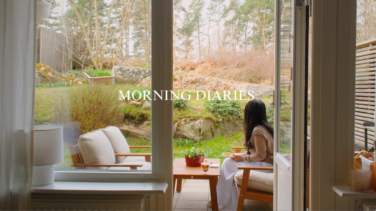 Morning Diaries 🌿 | A Peaceful Spring Day Living in Sweden