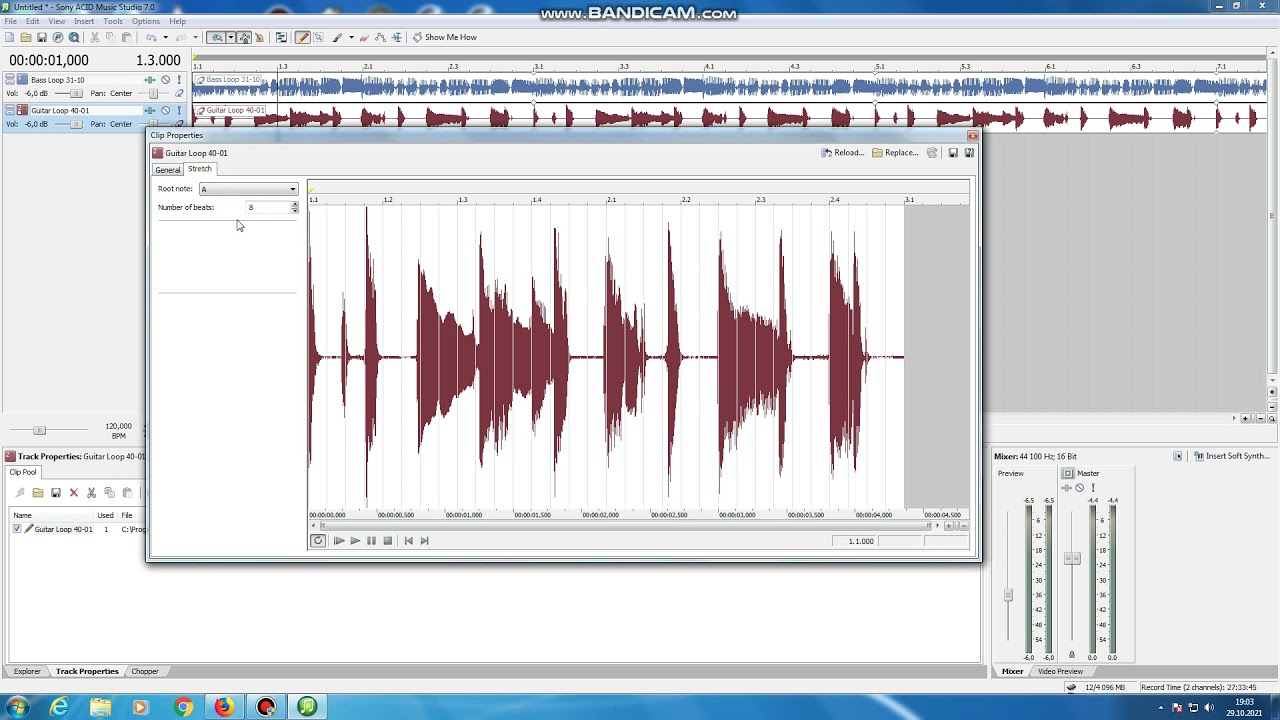 ACID Music Studio. Урок 1