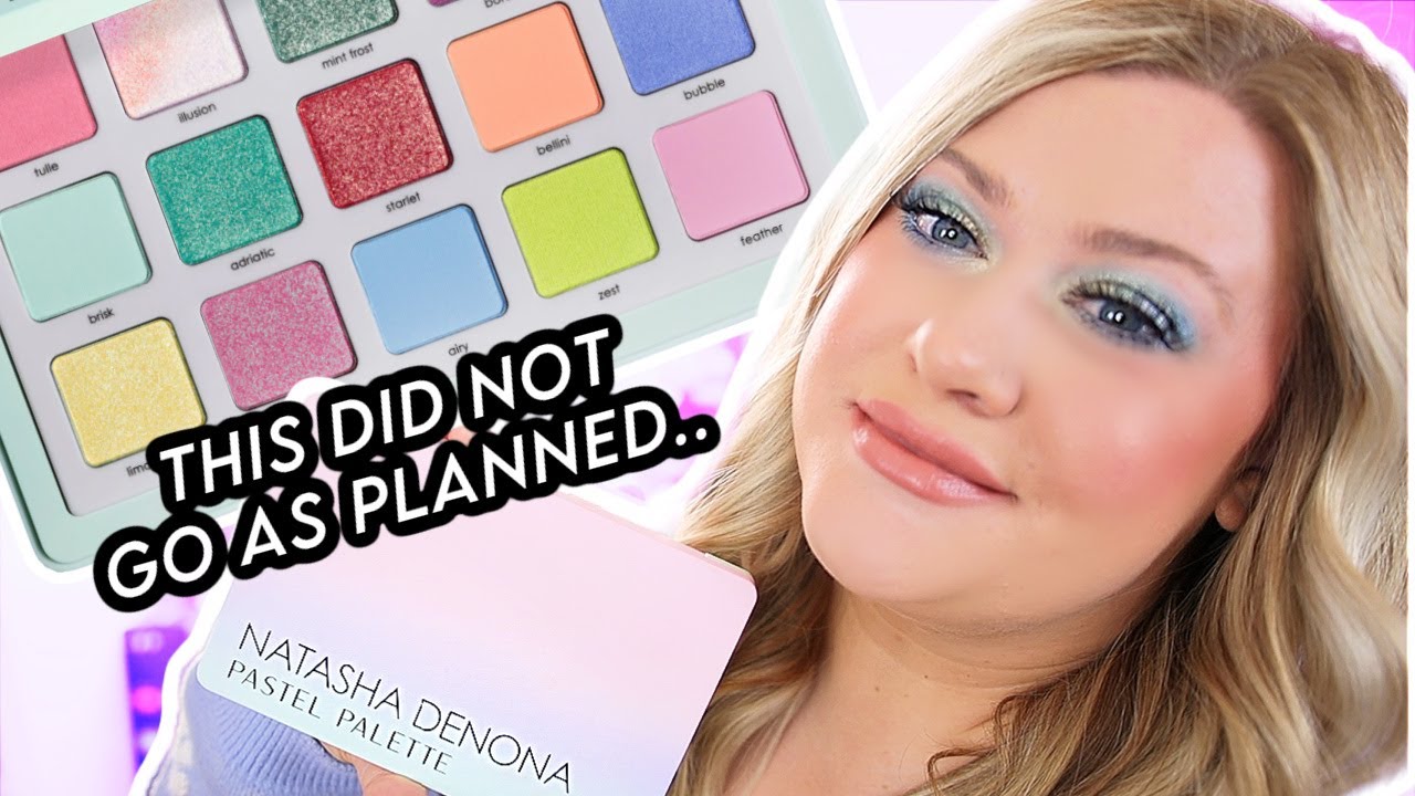 NATASHA DENONA PASTEL PALETTE REVIEW: 2 LOOKS + COMPARISONS