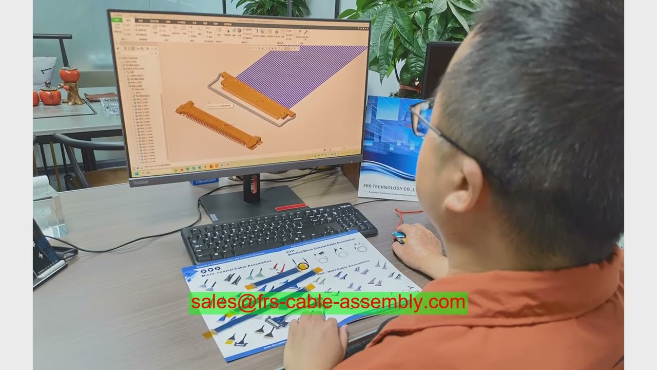 Custom Cable Assembly Te 2157248-1 RF Connectors Coaxial Connectors Smpm 0.047 Cable Plug 26Ghz