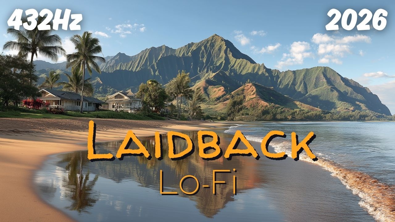 Hawaiian Lo-Fi Chillhop Mix 432Hz 🌺🏝️ 2026 | Laidback & Serene