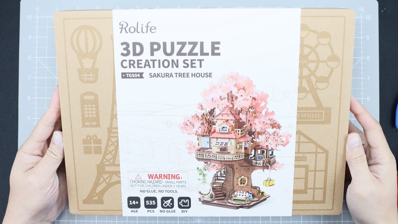 Unboxing | Rolife | Sakura Tree House