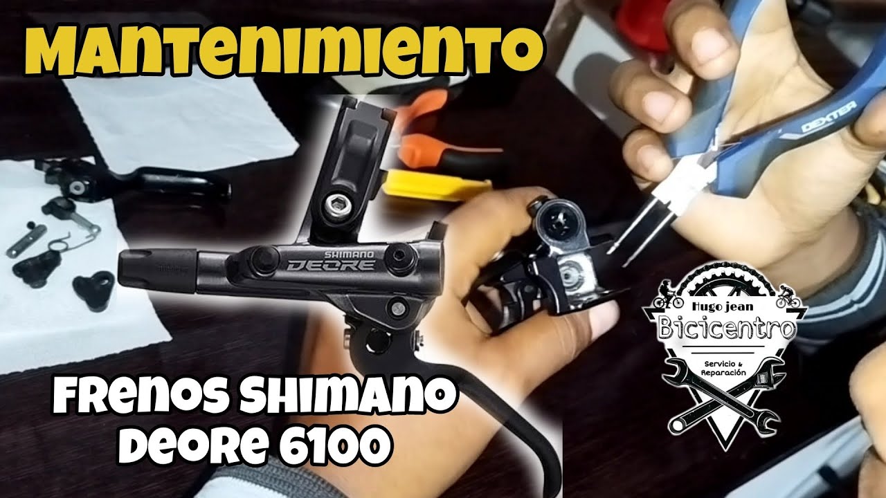 Mantenimiento freno Shimano deore 6100