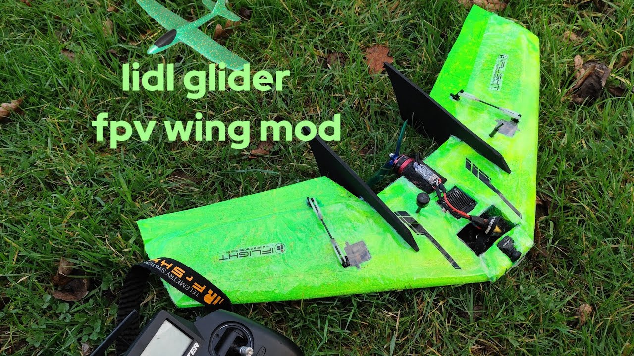 Budget Lidl Wing - the Best Value FPV Wing?fpv #voilurefixe #fpvplane #fpvfrance #lidlfpv #sylfpv