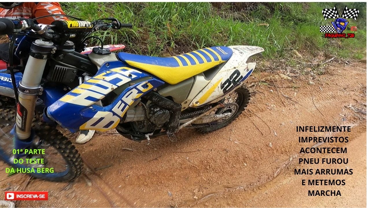 01ªPARTE DA TRILHA TESTANDO A HUSA BERG