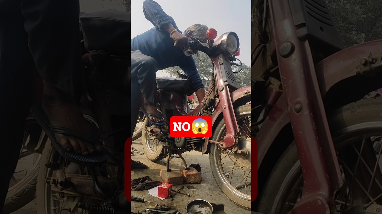 “Purani bike ❌  Silent killer ✔️🤭” 