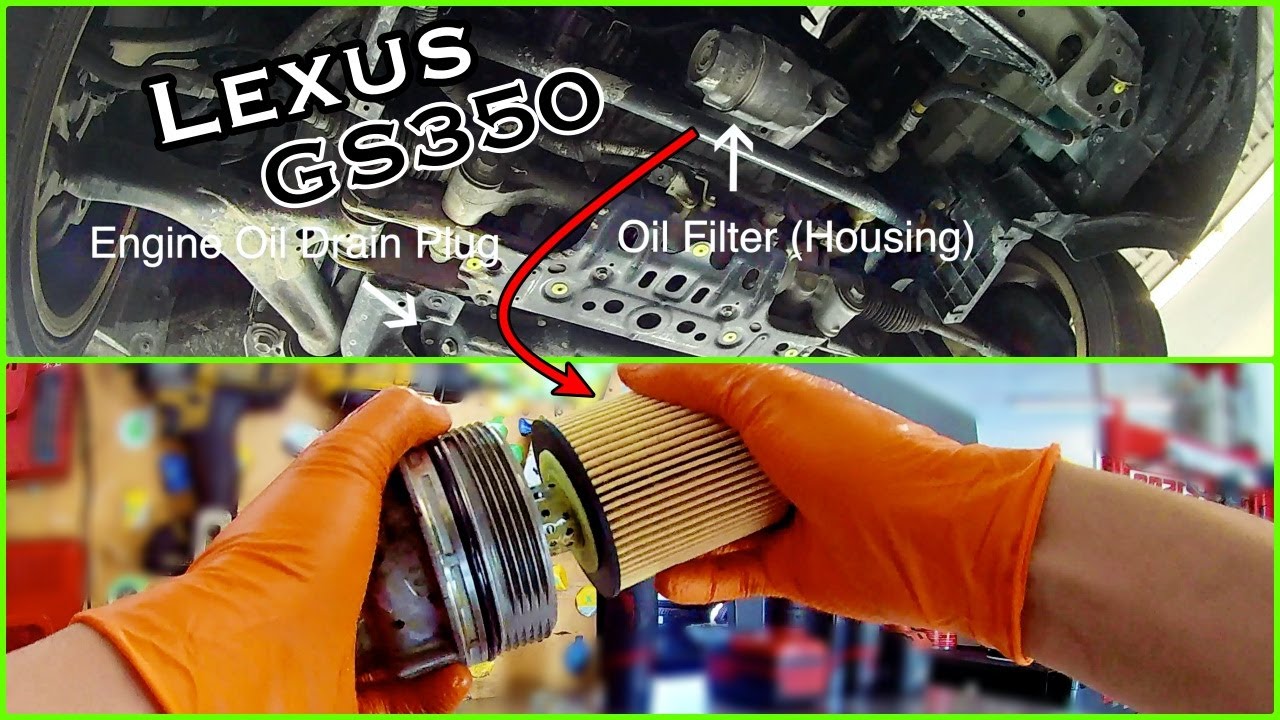 How To Change Oil on 2006-2011 Lexus GS350 Model | DIY