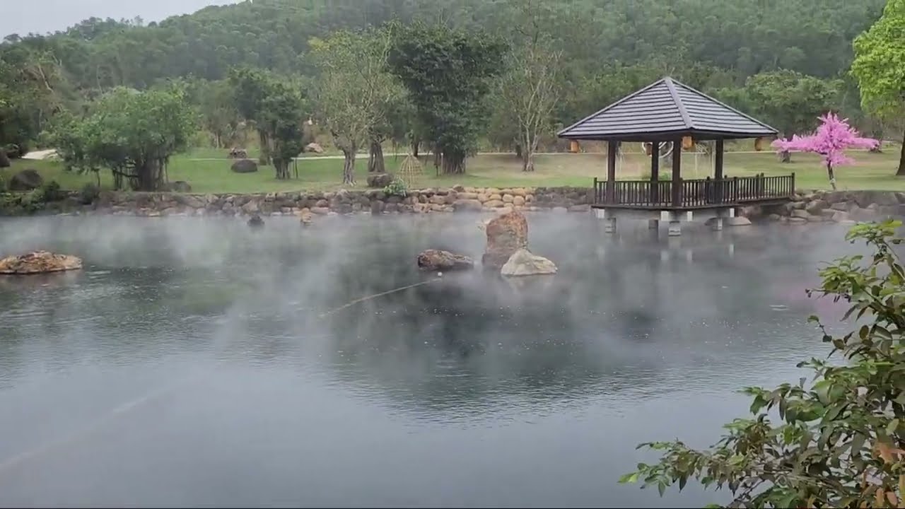 Suối nước nóng hiếm có. Tắm khoáng nóng Bang Onsen resort. #BangOnsen