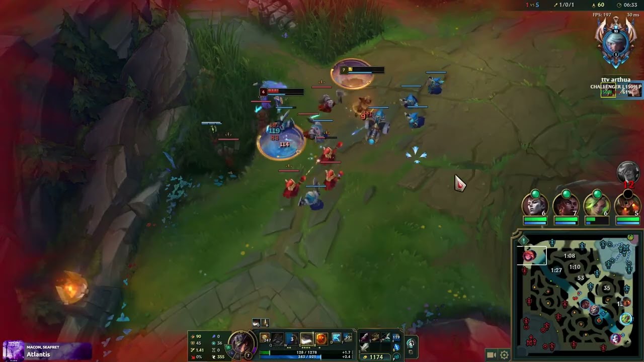 AD TWISTED FATE RANK 1 WORLD (actually) 1509 LP AURA FARMING??? !church | kraken slayer ranged buffs