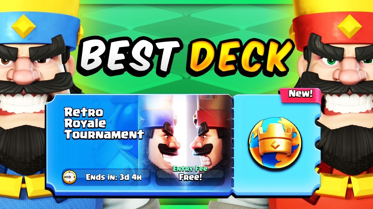 I found the BEST RETRO ROYALE DECK!