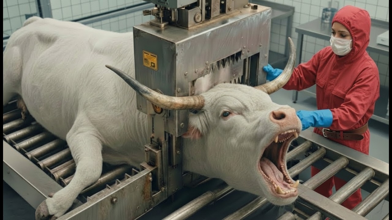 Inside the Billion Dollar Cow Horn Leather Factory   Full Process