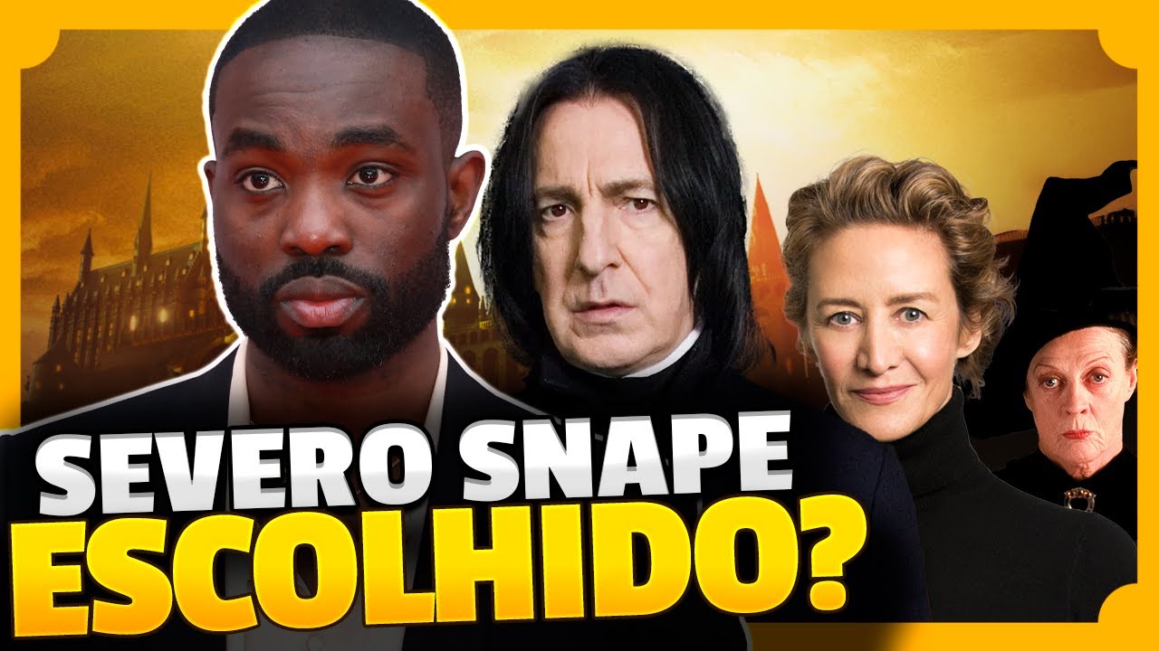 PAAPA ESSIEDU CONFIRMADO COMO SEVERO SNAPE? E A FIDELIDADE PROMETIDA HBO?